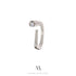 14k solid white gold Diamonds ring CMR/250 - Mellow Jewellery Creative House
