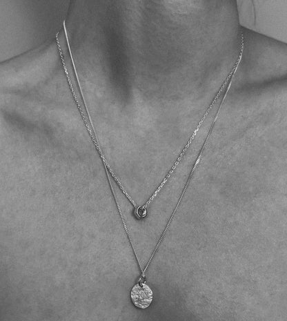 Sterling silver necklace N4/SS12