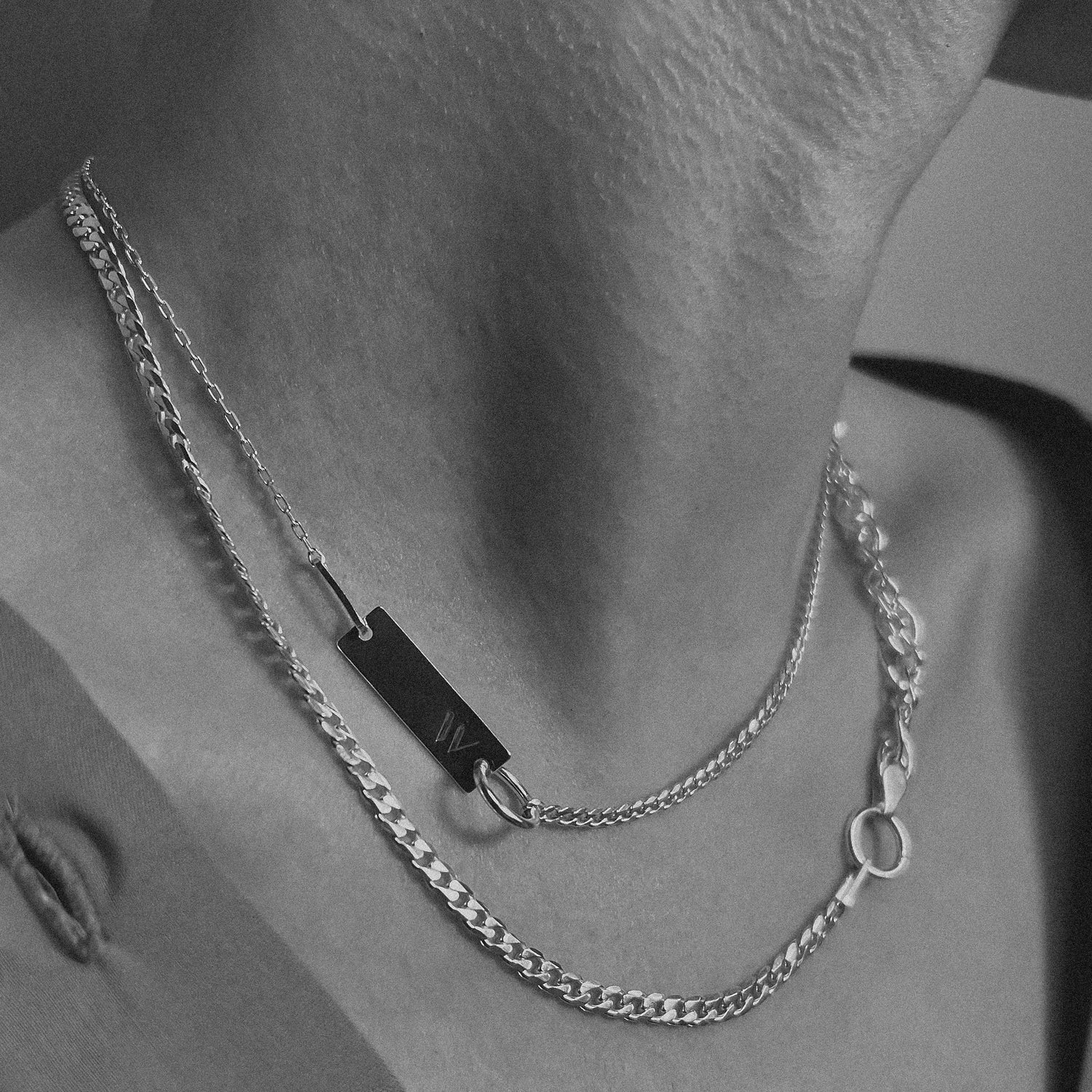 Sterling silver necklace N4/SS15