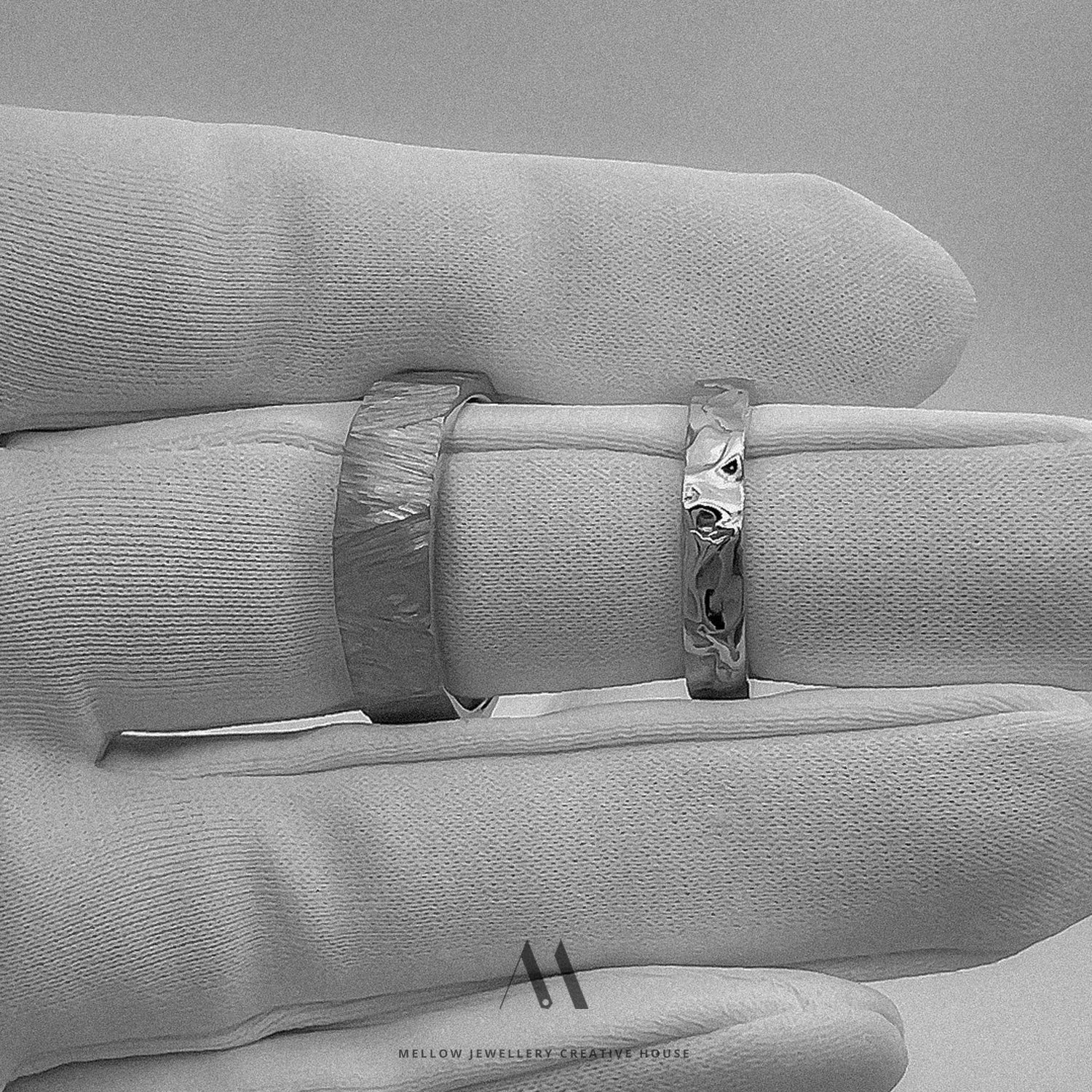 Custom made wedding rings CMW/77