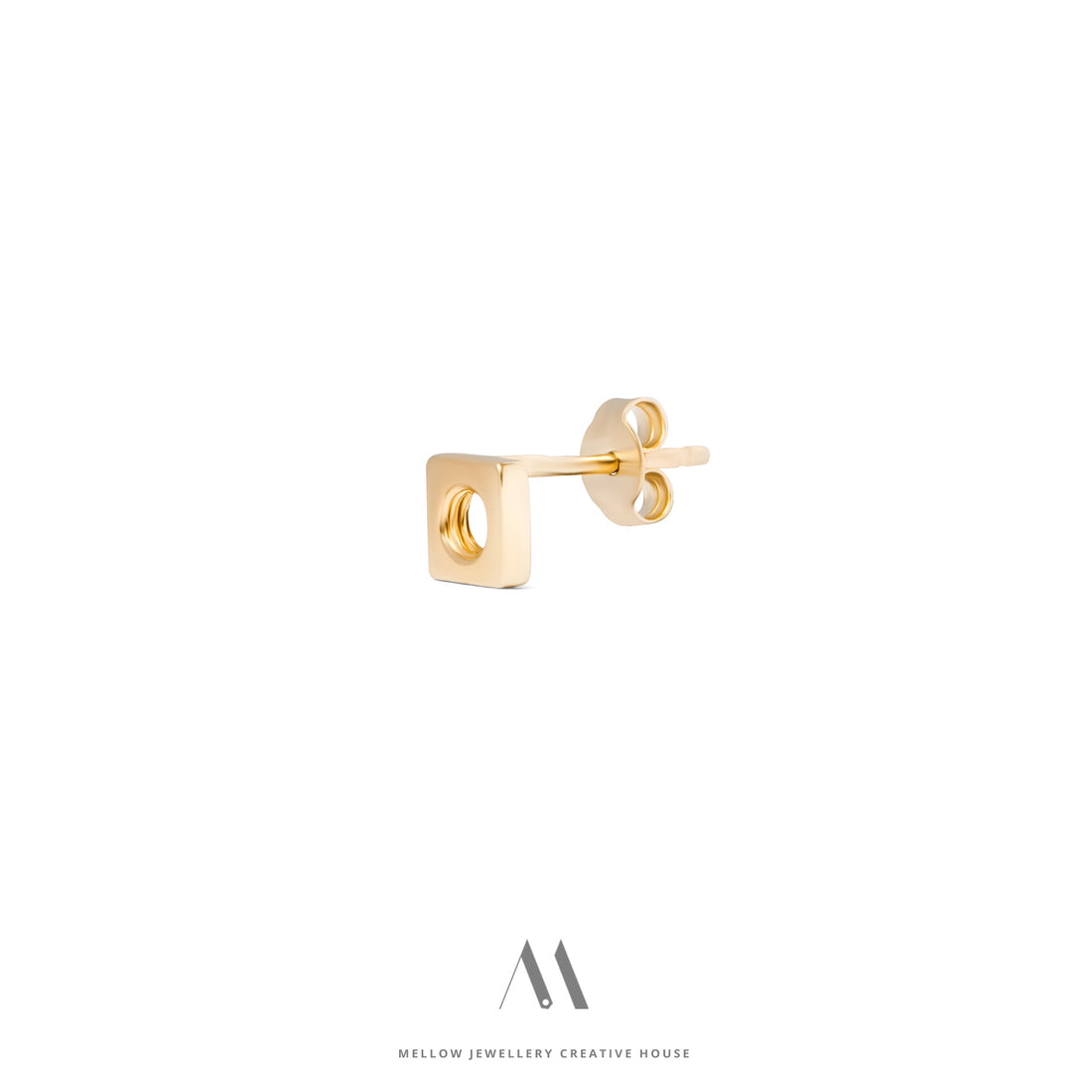 Solid gold earring E3/Au43