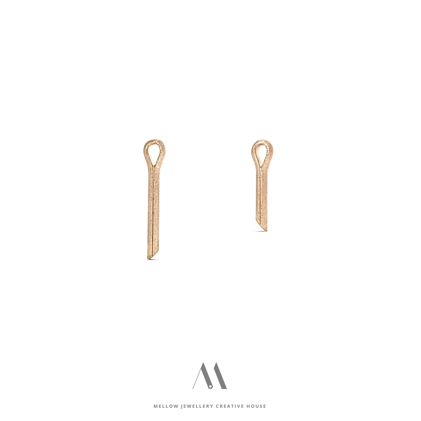 Solid gold earring E3/Au51