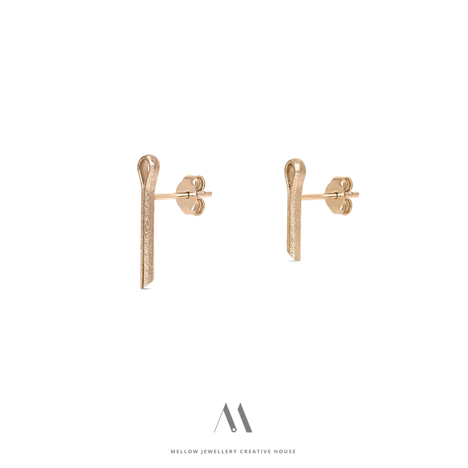 Solid gold earring E3/Au51