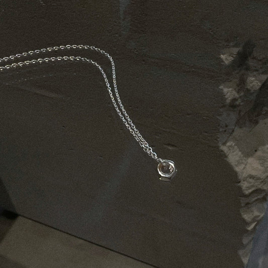 Sterling silver necklace N4/SS12