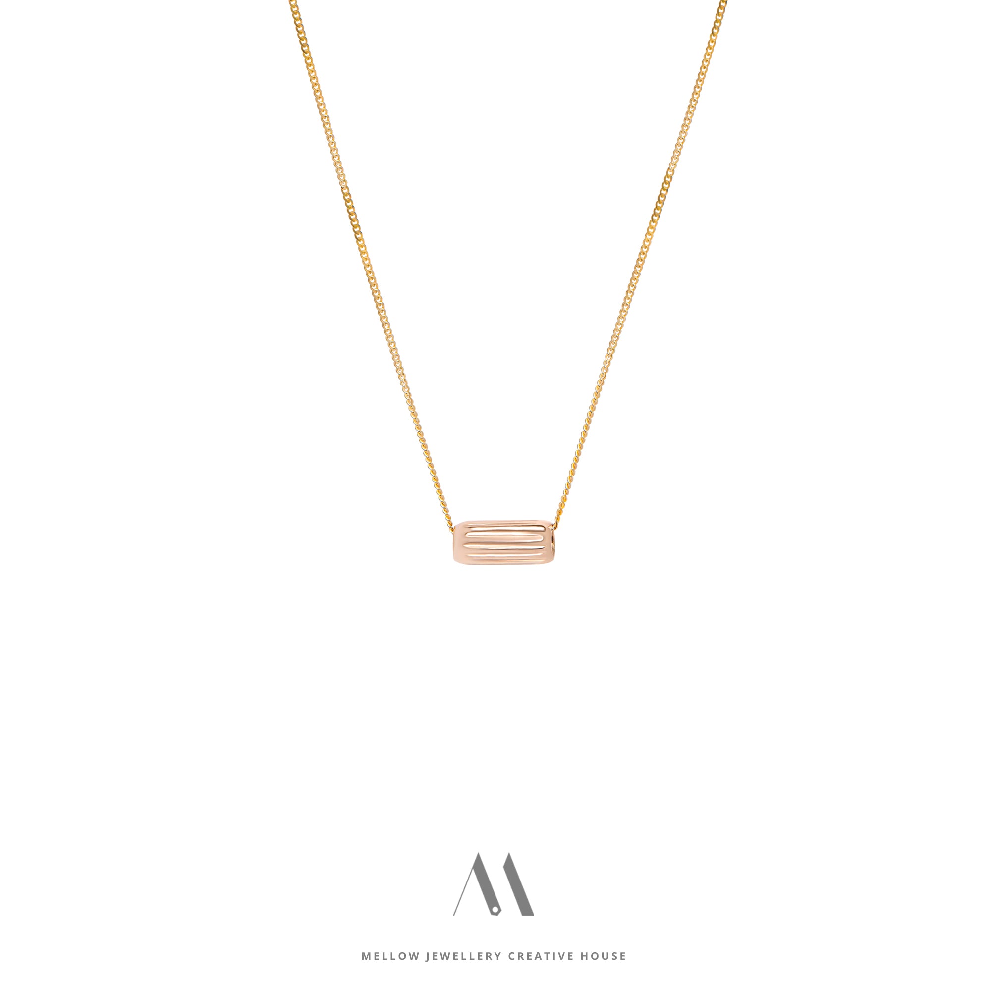 14k solid gold necklace N4/Au39