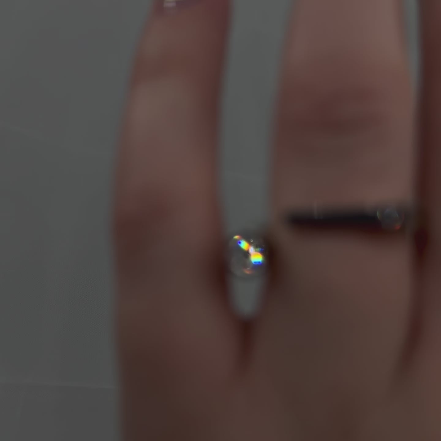 14k solid white gold Diamonds ring CMR/250
