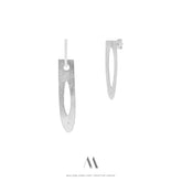 Sterling silver earrings E3/SiE249 - Mellow Jewellery Creative House