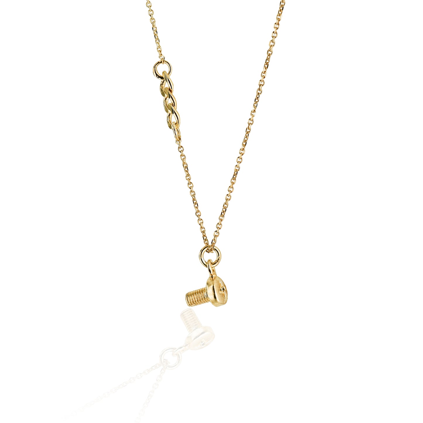 Solid gold necklace set N4/Au001